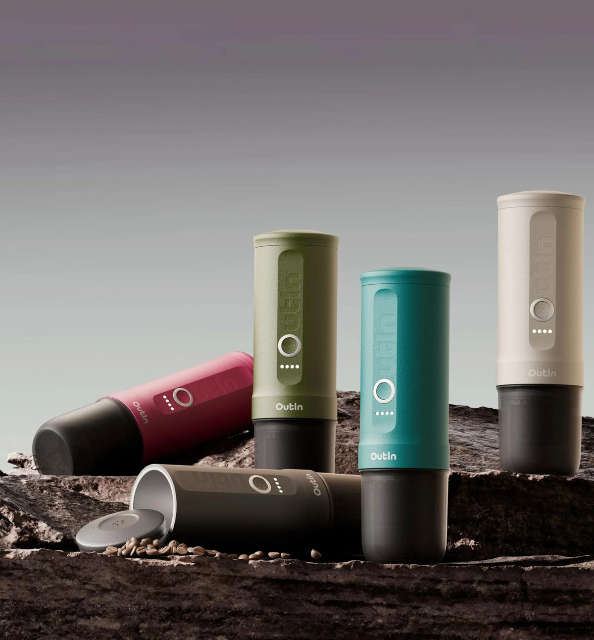 Máy Pha Cà Phê Cầm Tay OutIn Nano - Forest Green
